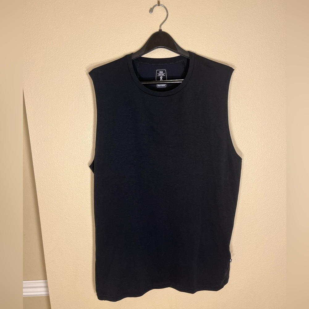 Men’s On Clouds Black Men's Tank Top